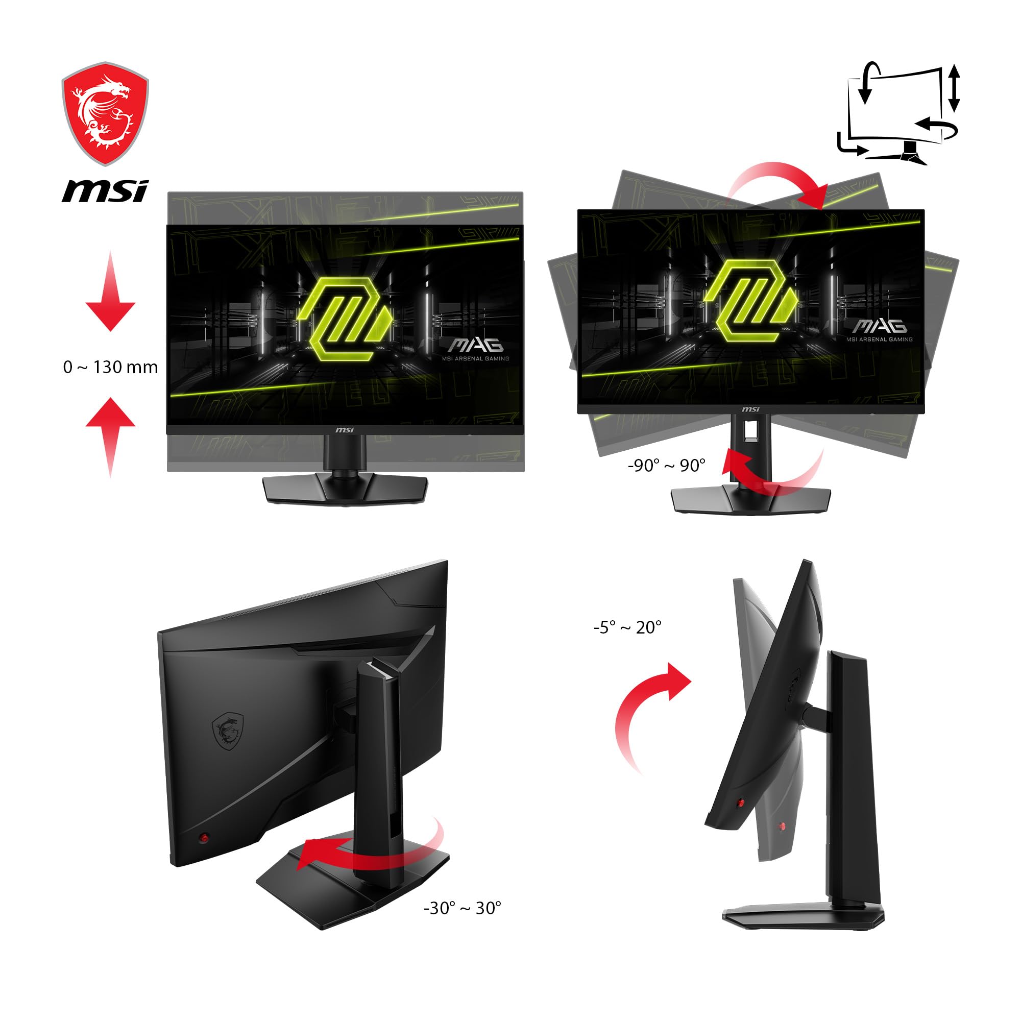 Amazon.co.jp: msi MAG274UPF E2 27インチ 3840 x 2160 (UHD) 4K Rapid